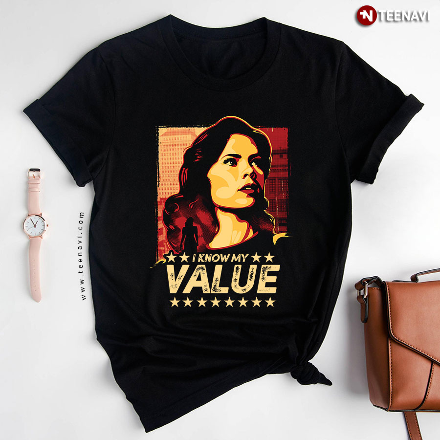I Know My Value Agent Carter T-Shirt