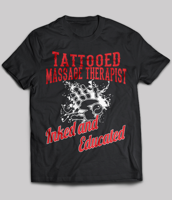 Tattooed Massage Therapist Inked And Educated