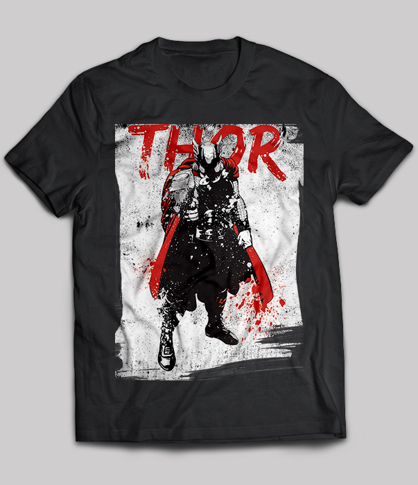 Thor In Grunge