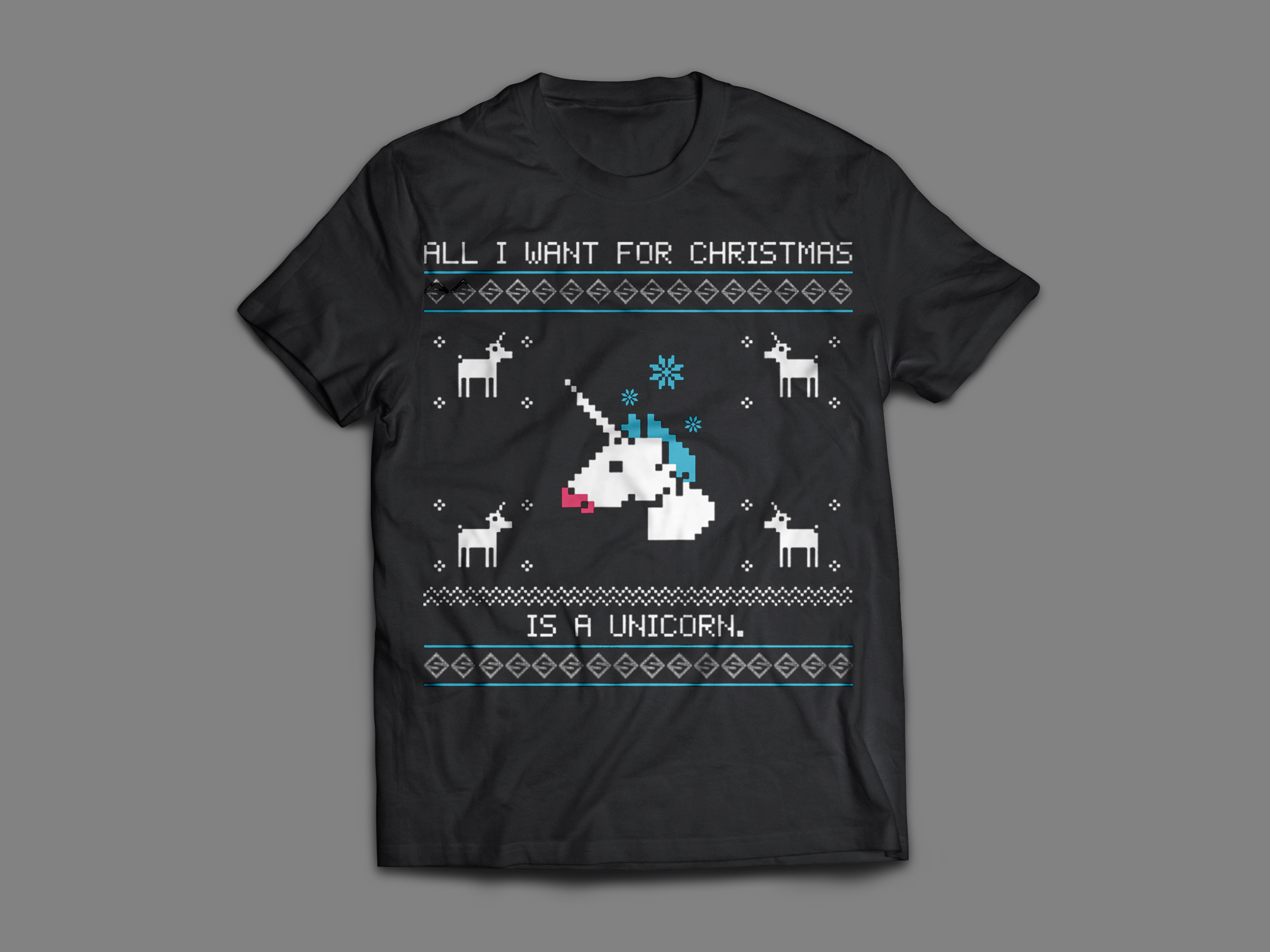 All I Want For Christmas Is A Unicorn v2