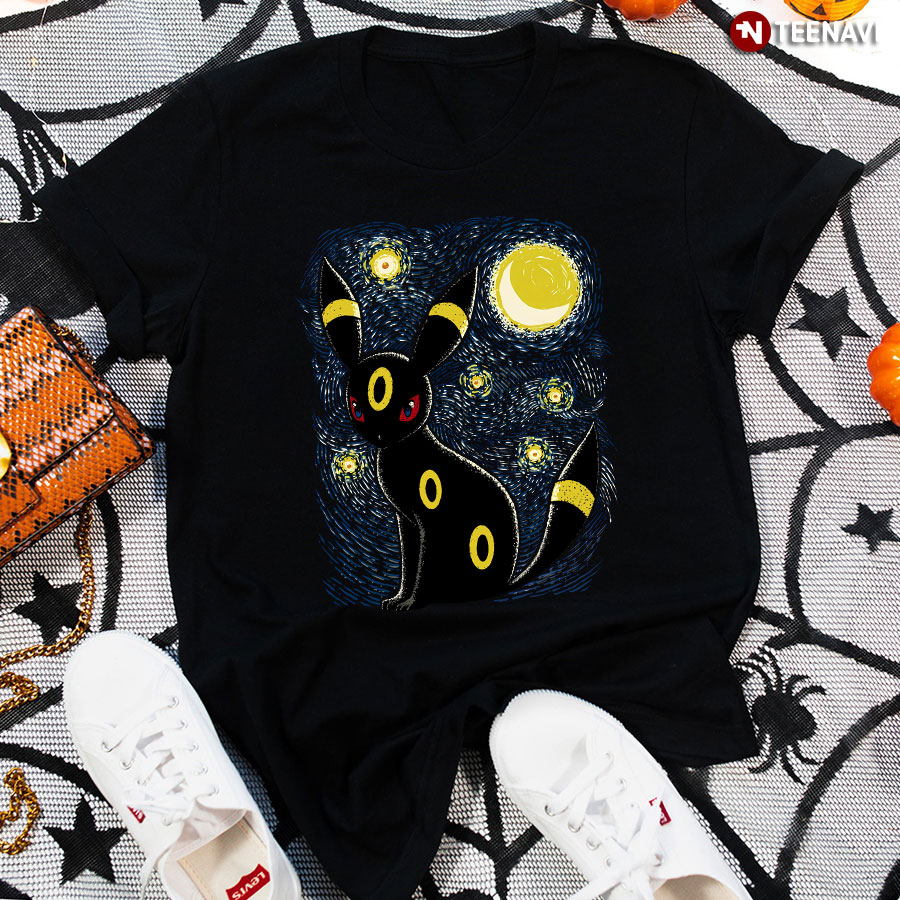 Moonlight Starry Night Umbreon T-Shirt