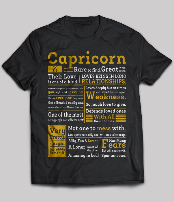 Capricorn Rare To Find Great When Found Their Love Is One Of A Kind