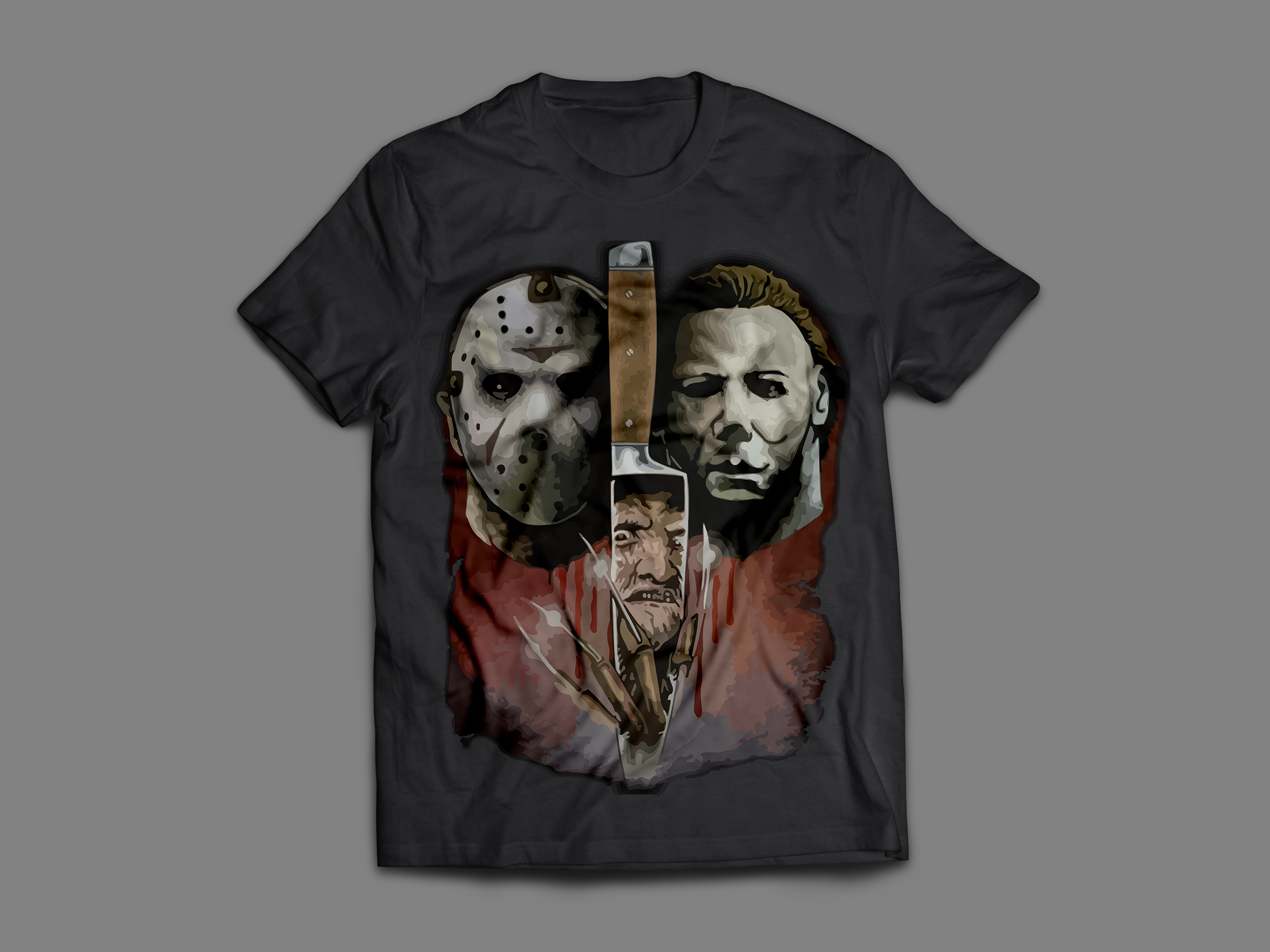 Jason Freddy Kid's Shirt/T-Shirt Michael Myers 