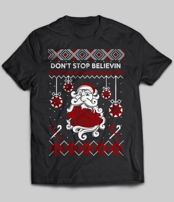 Don't Stop Believin Merry Christmas