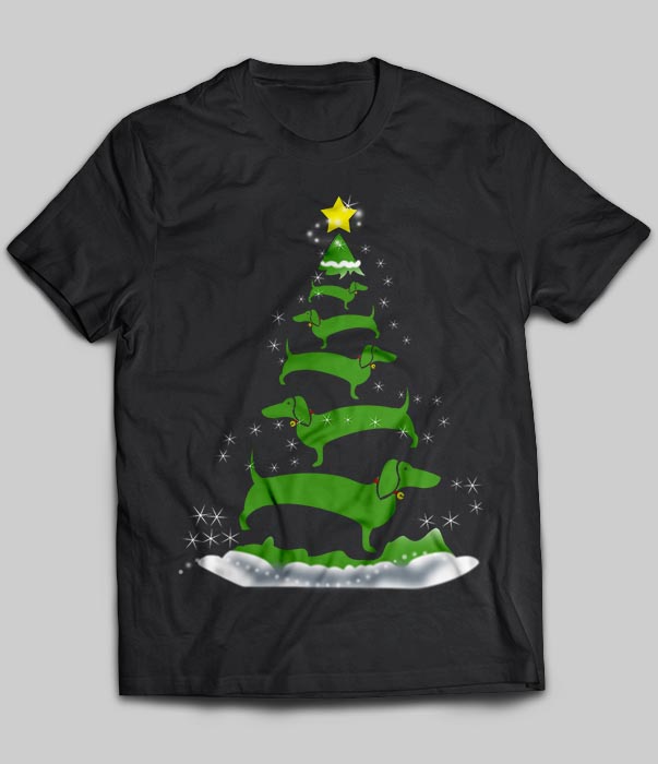 Dachshund Tree Christmas