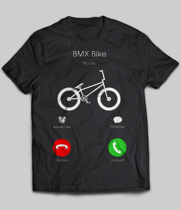 BMX Bike Mobile Remind Me Message Decline Accept