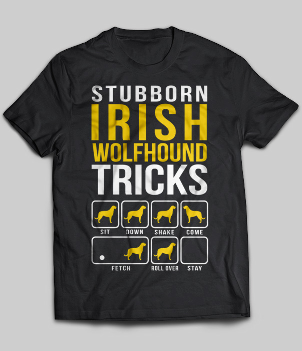Stubborn Irish Wolfhound Tricks