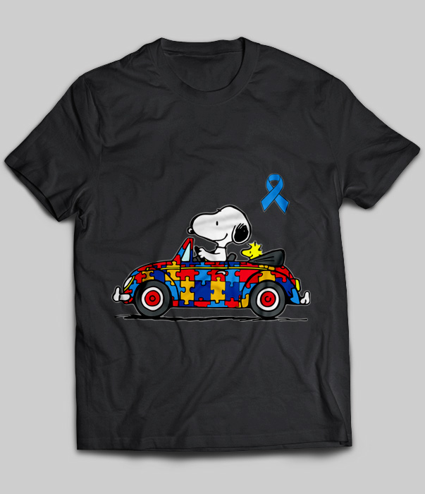 Autism Awareness Snoopy