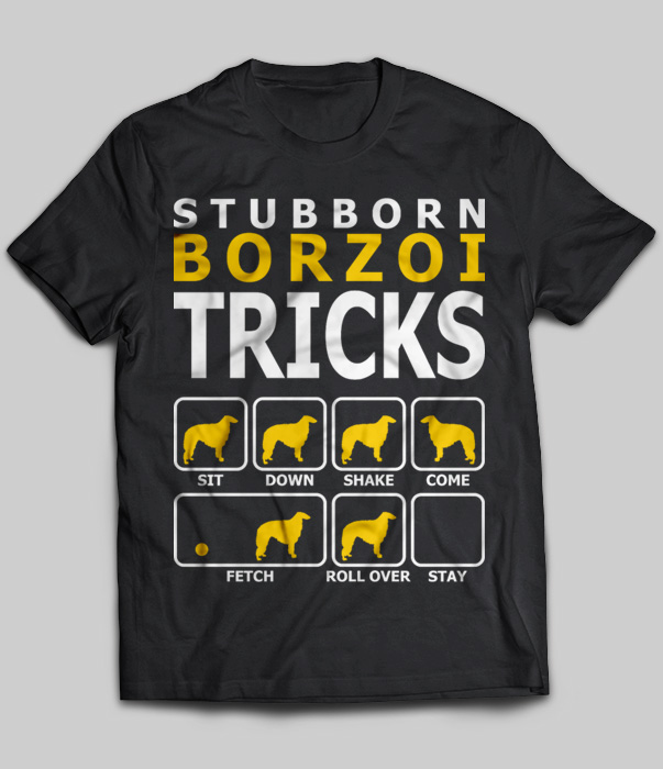 Stubborn Borzoi Tricks