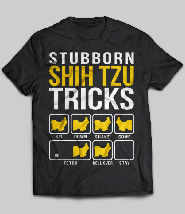 Stubborn Shih Tzu Tricks