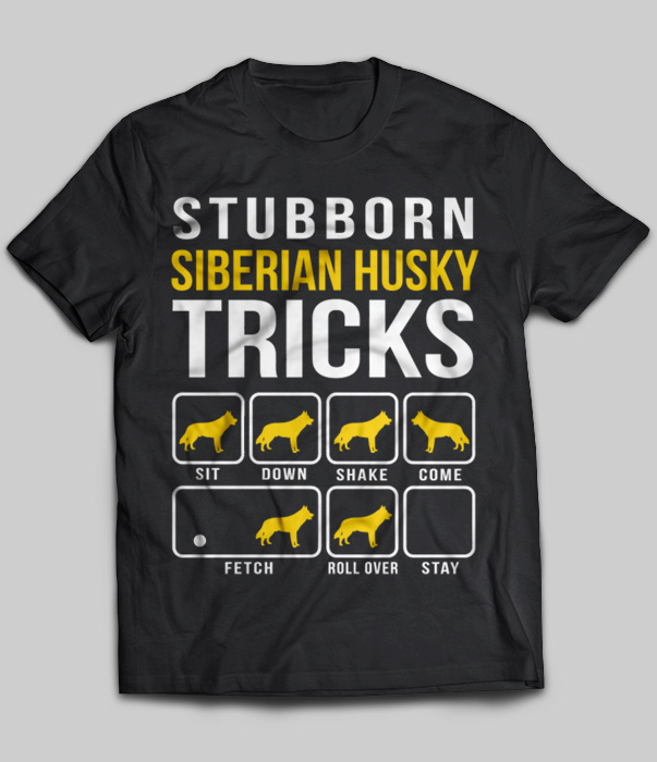 Stubborn Siberian Husky Tricks