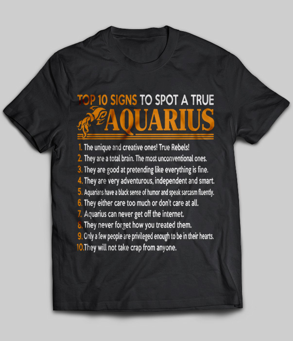Top 10 Signs To Spot A True Aquarius