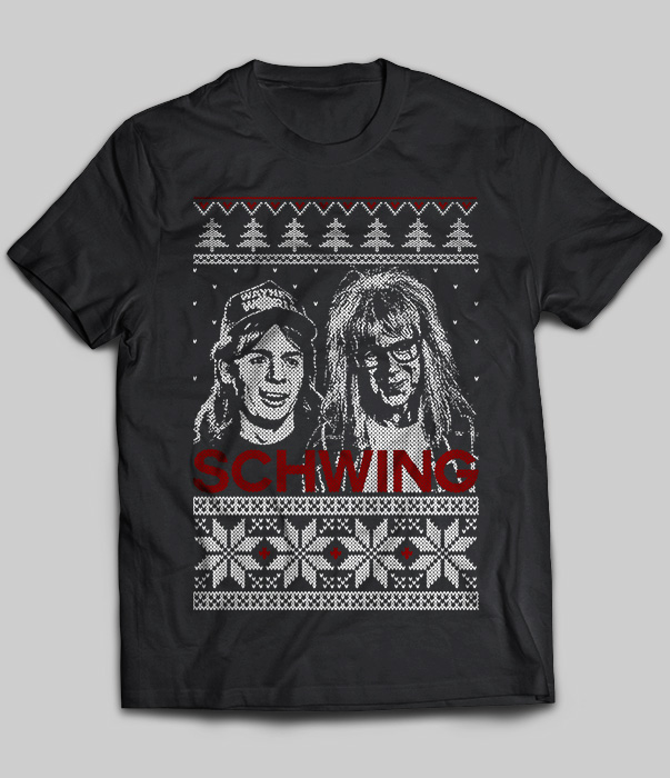 Schwing Ugly Christmas Sweaters