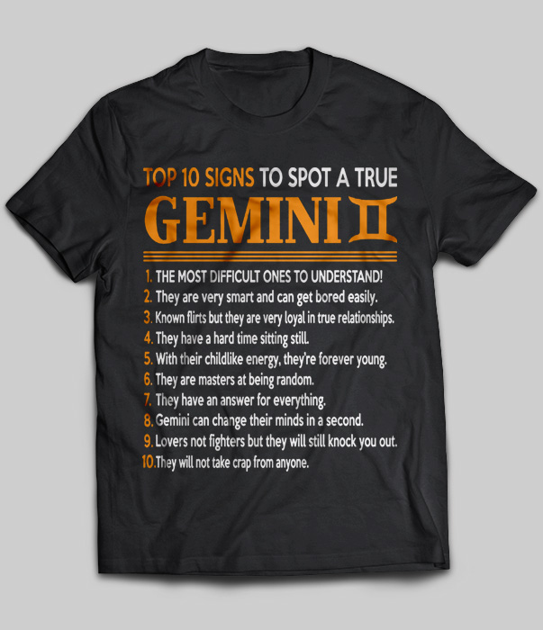 Top 10 Signs To Spot A True Gemini