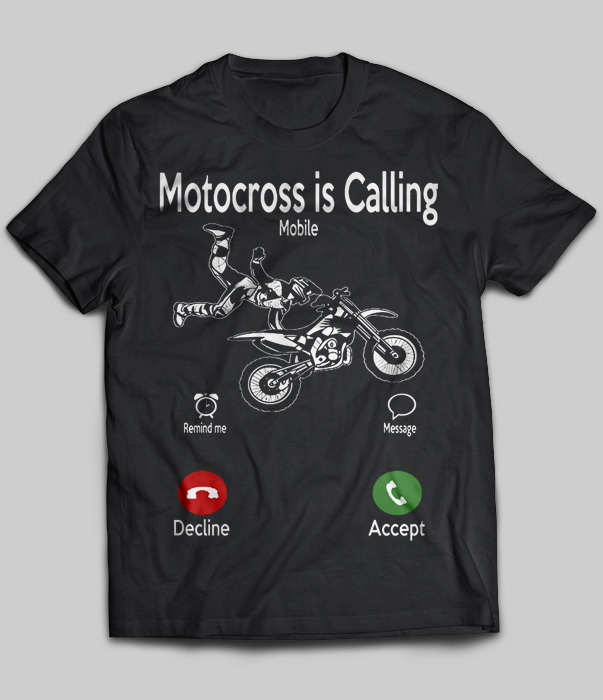 Motocross Is Calling Mobile Remind Me Message Decline Accept