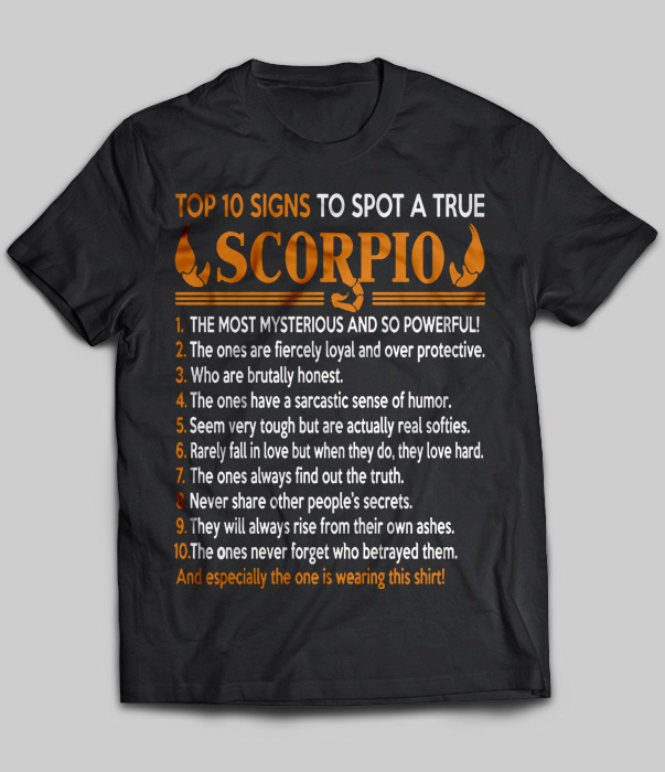 Top 10 Signs To Spot A True Scorpio
