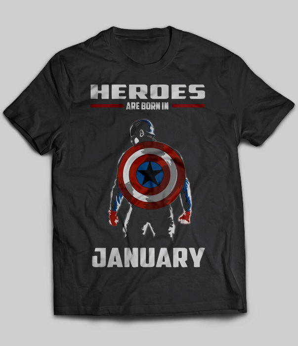 Heroes Are Born In January (Captain America)