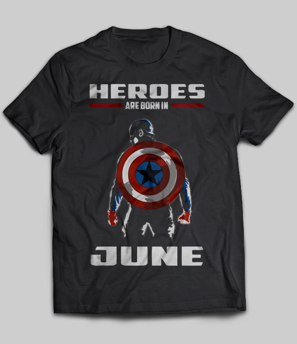Heroes Are Born In June (Captain America)