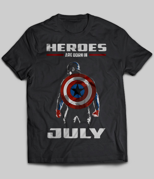 Heroes Are Born In July (Captain America)