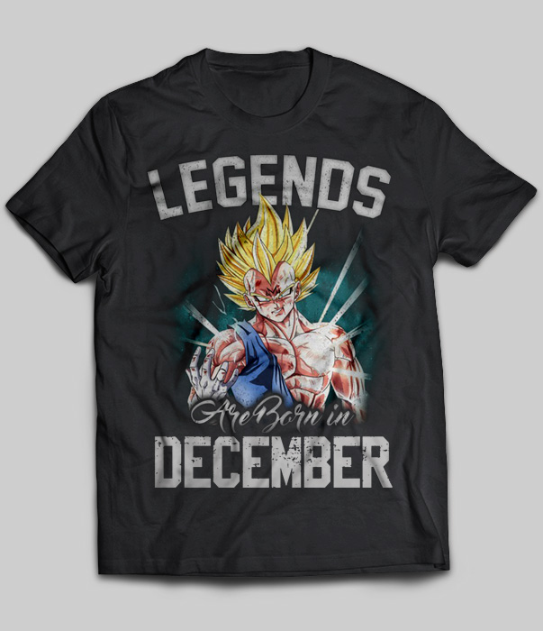 Legends Are Born In December (Vegeta)
