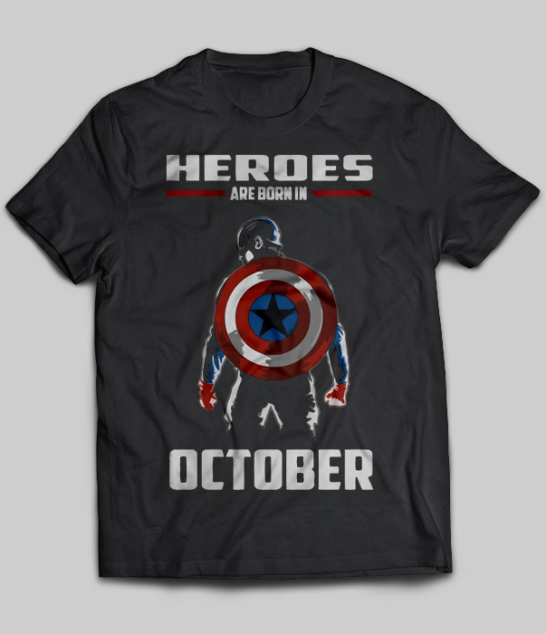 Heroes Are Born In October (Captain America)