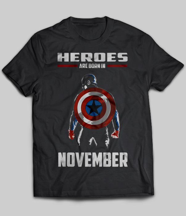 Heroes Are Born In November (Captain America)