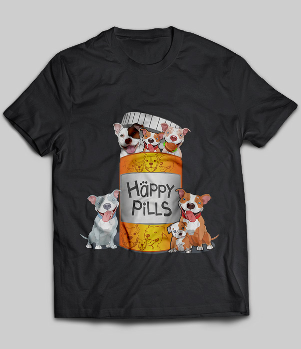 Pitbull is Happy Pills