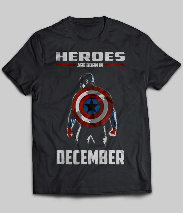 Heroes Are Born In December (Captain America)