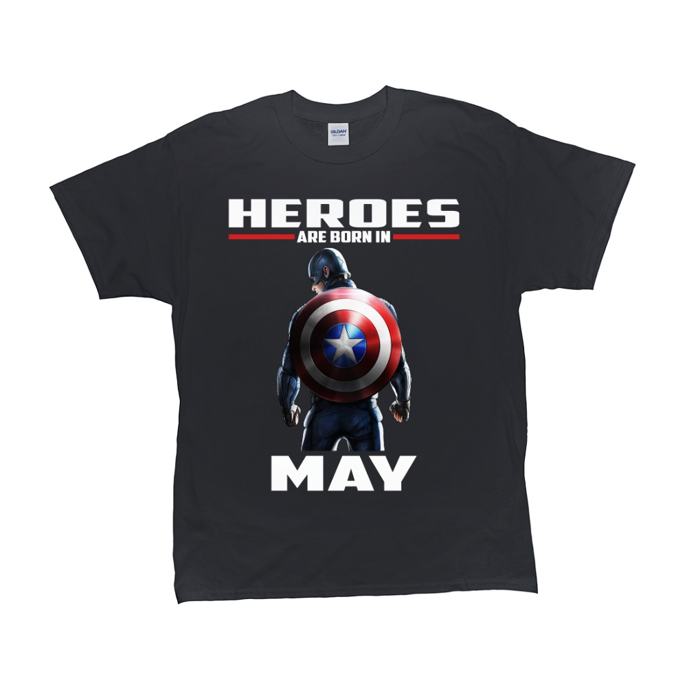 Heroes Are Born In May (Captain America)