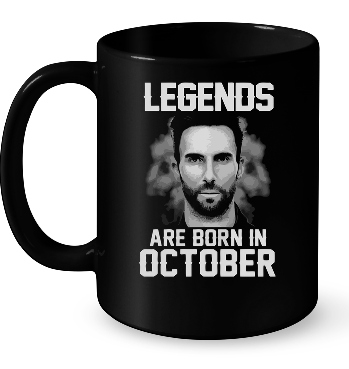 Legends Are Born In October (Adam Levine) Mug