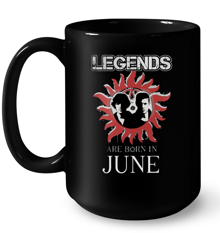 Legends Are Born In June (Supernatural) Mug