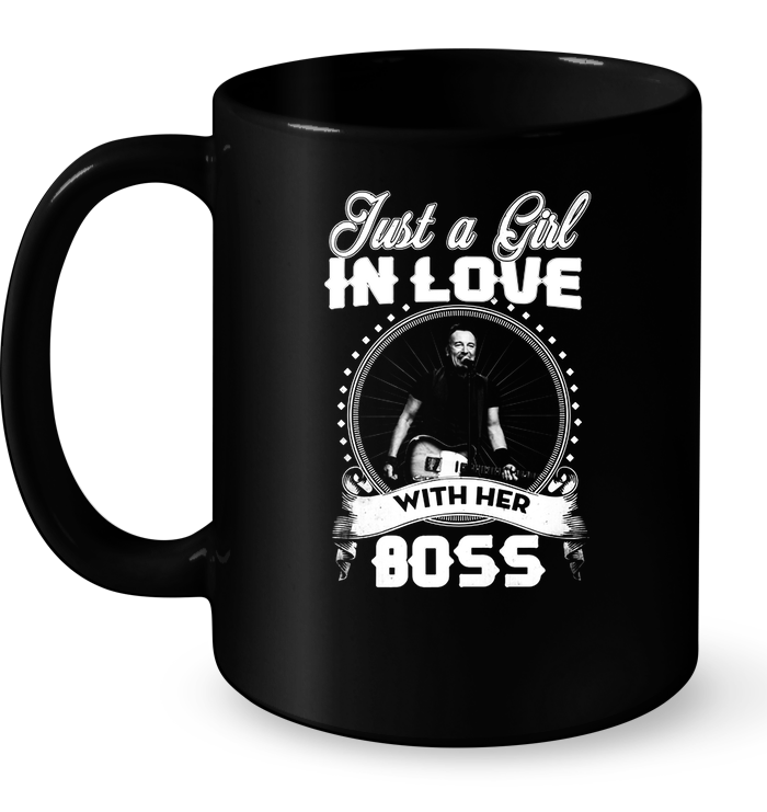 Just A Girl In Love With Her Boss Mug