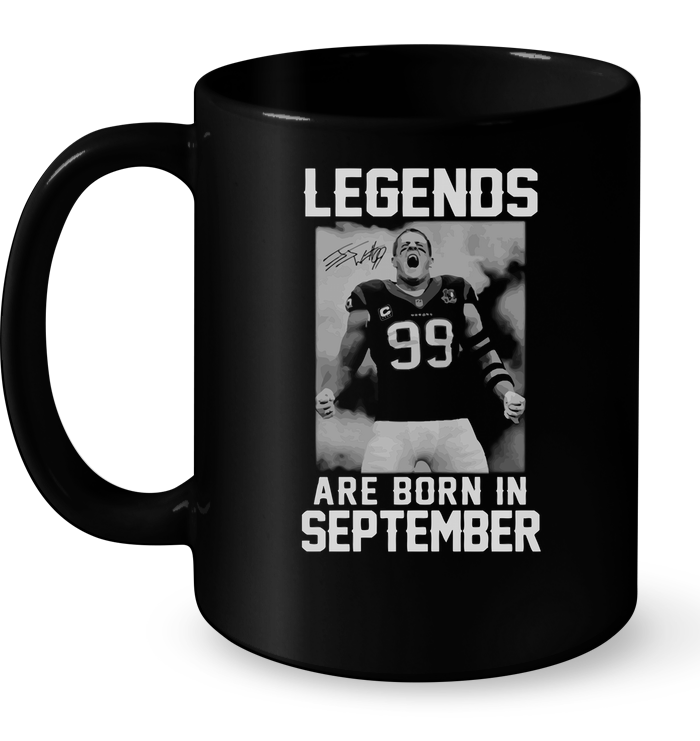 Legends Are Born In September (J.J.Watt) Mug