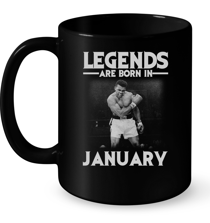 Legends Are Born In January (Muhammad Ali)