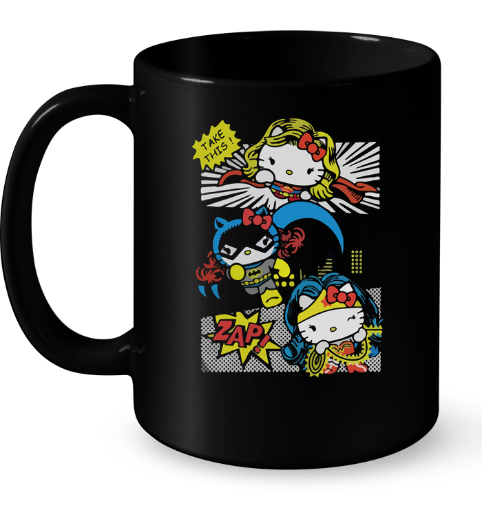 Hello Kitty Mashup - Super Heroes Mug