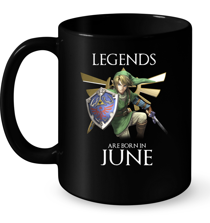 Legends Are Born In June (Zelda) Mug
