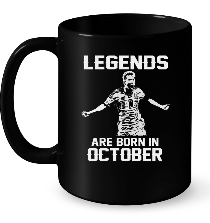 Legends Are Born In October (Lionel Messi) Mug