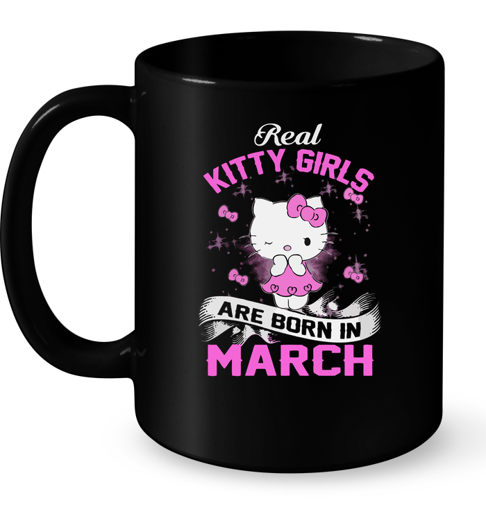 Read Kitty Girl Are Born In April Mug
