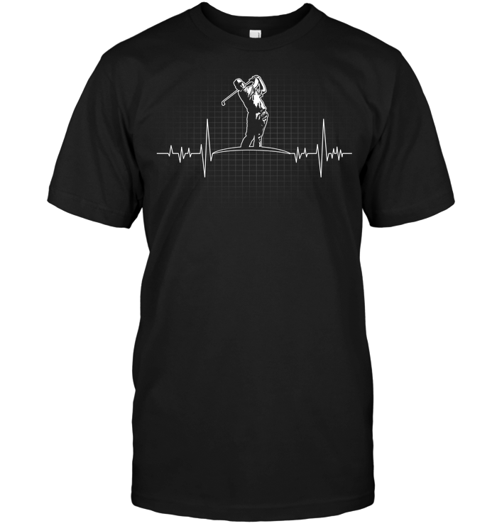 Golf Heartbeat Gift For Golfers