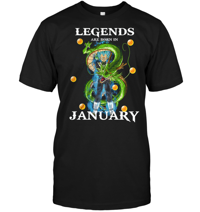 Legends Are Born In January (Vegeta)