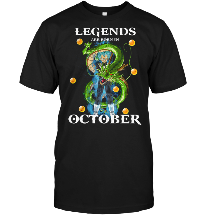 Legends Are Born In October (Vegeta)
