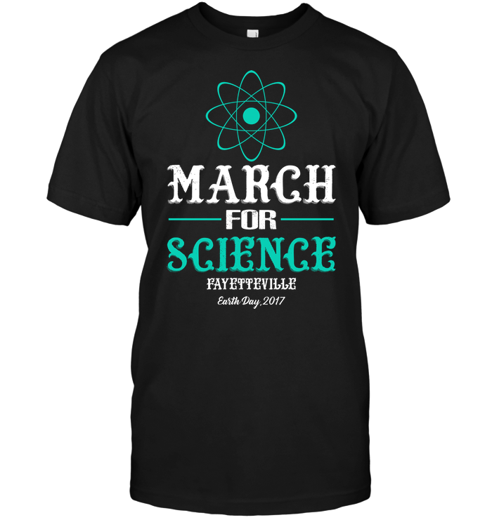 March For Science Fayetteville Earth Day, 2017