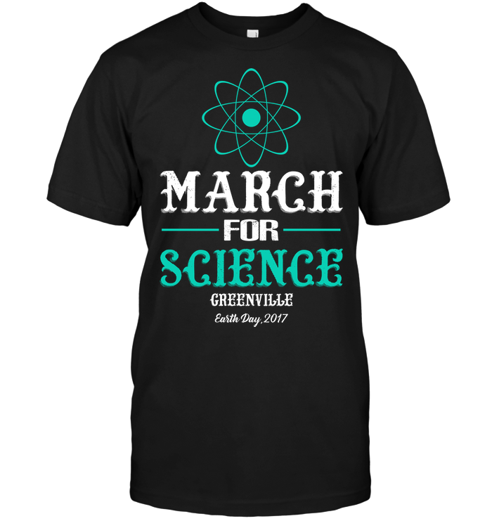 March For Science Greenvile Earth Day, 2017