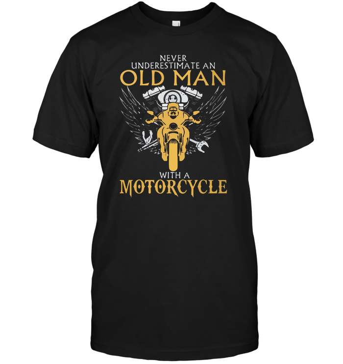 Never Underestimate An Old Man With A Motorcycle