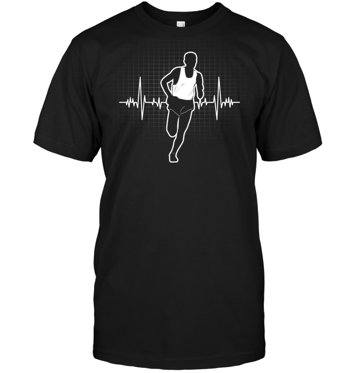 Running Heartbeat Gift For Joggers And Run