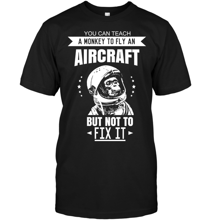You Can Teach A Monkey To Fly An Aircraft But Not To Fix It