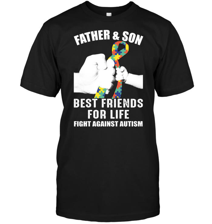 Father & Son Best Friends For Life Fight Against Autism
