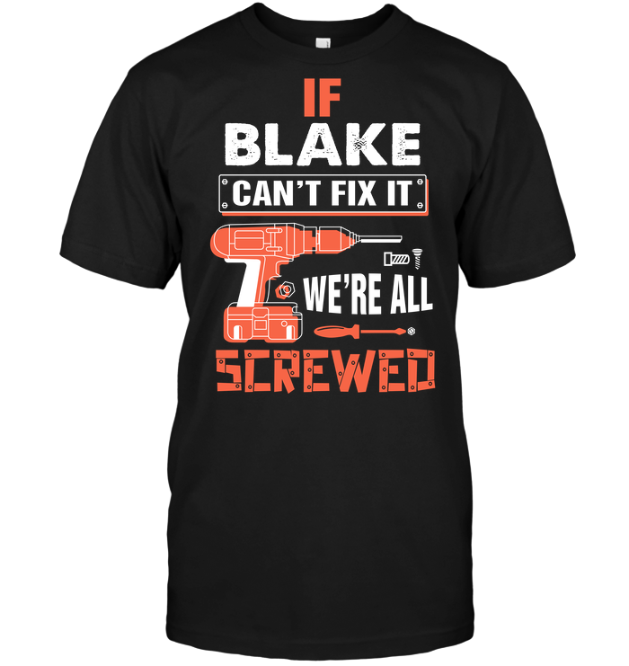 If Blake Can't Fix It We're All Screwed