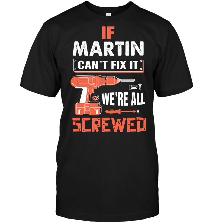 If Martin Can't Fix It We're All Screwed