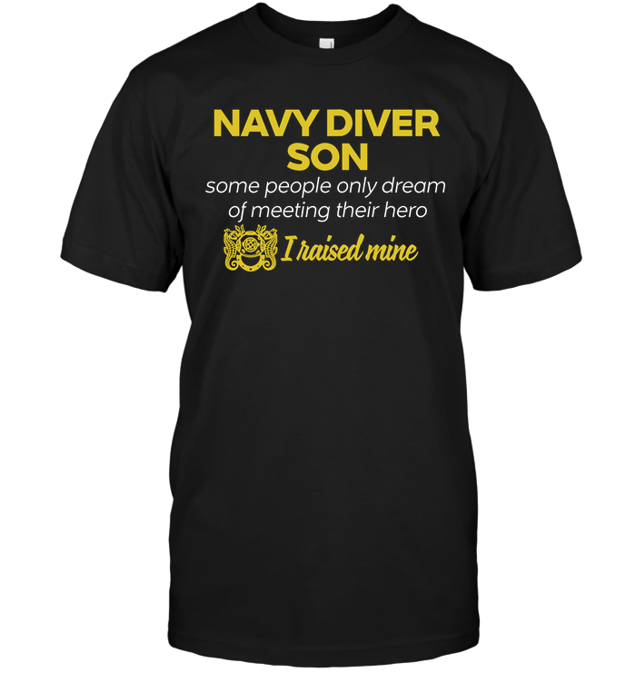 Navy Diver Son Some People Only Dream Of Meeting Their Hero I Raised Mine